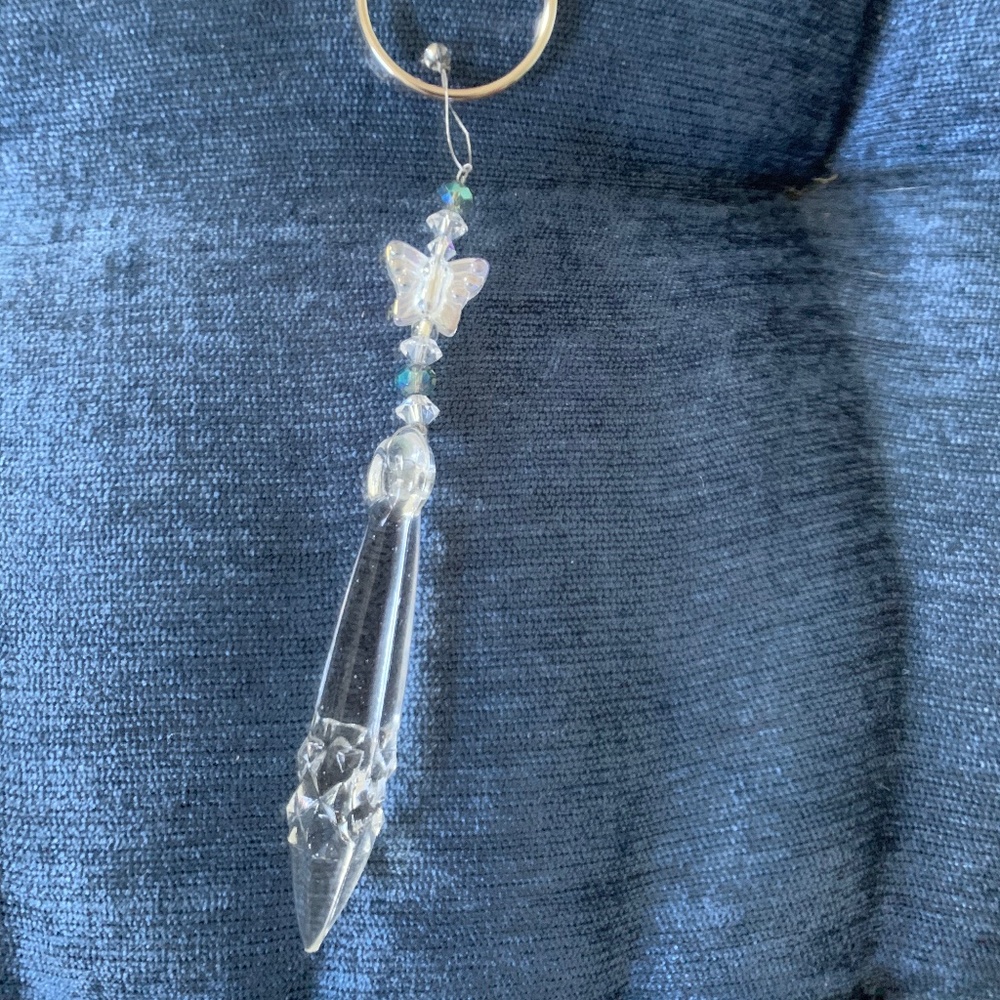 HANDMADE 💎✨sparkly CRYSTAL KEYCHAIN